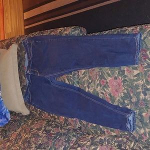 Blue jeans long leg pants